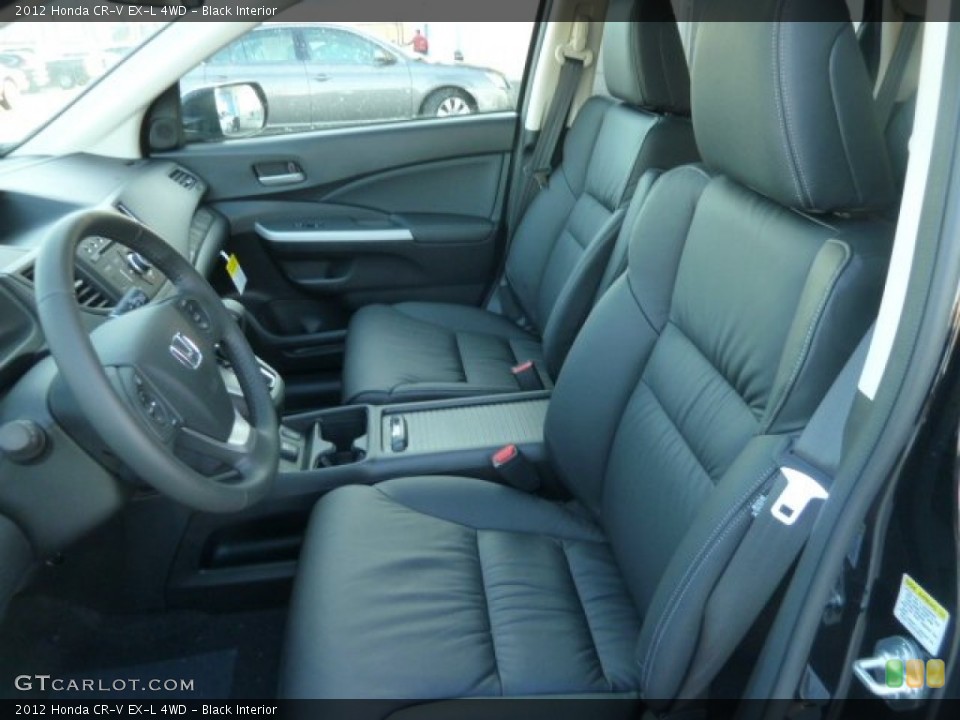 Black Interior Photo for the 2012 Honda CR-V EX-L 4WD #58005906