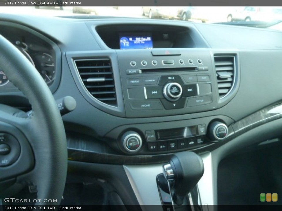 Black Interior Controls for the 2012 Honda CR-V EX-L 4WD #58005964