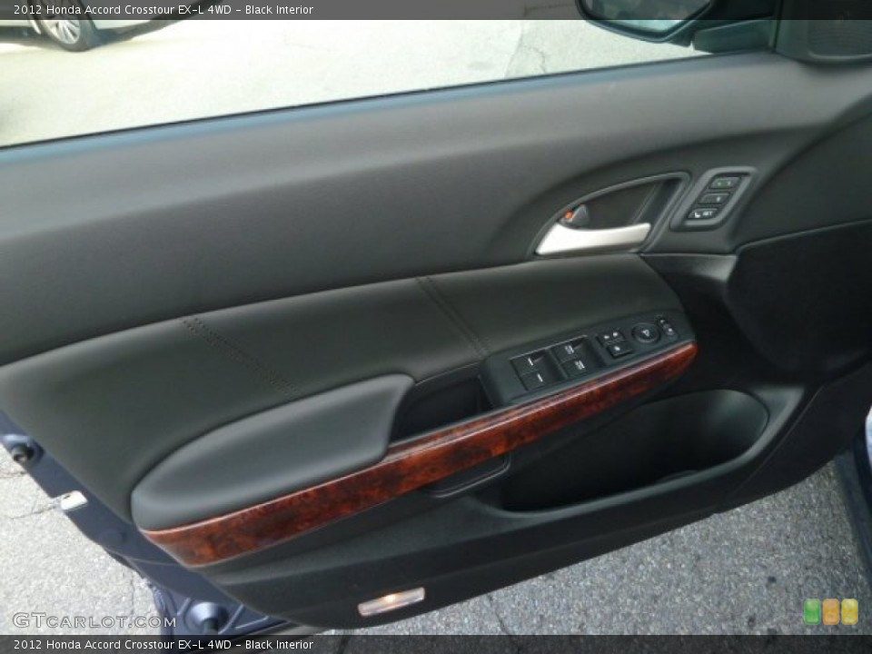 Black Interior Door Panel for the 2012 Honda Accord Crosstour EX-L 4WD #58006469