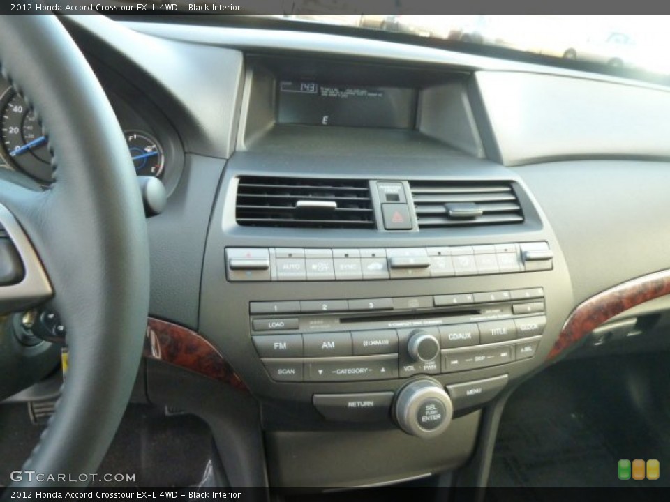 Black Interior Controls for the 2012 Honda Accord Crosstour EX-L 4WD #58006502