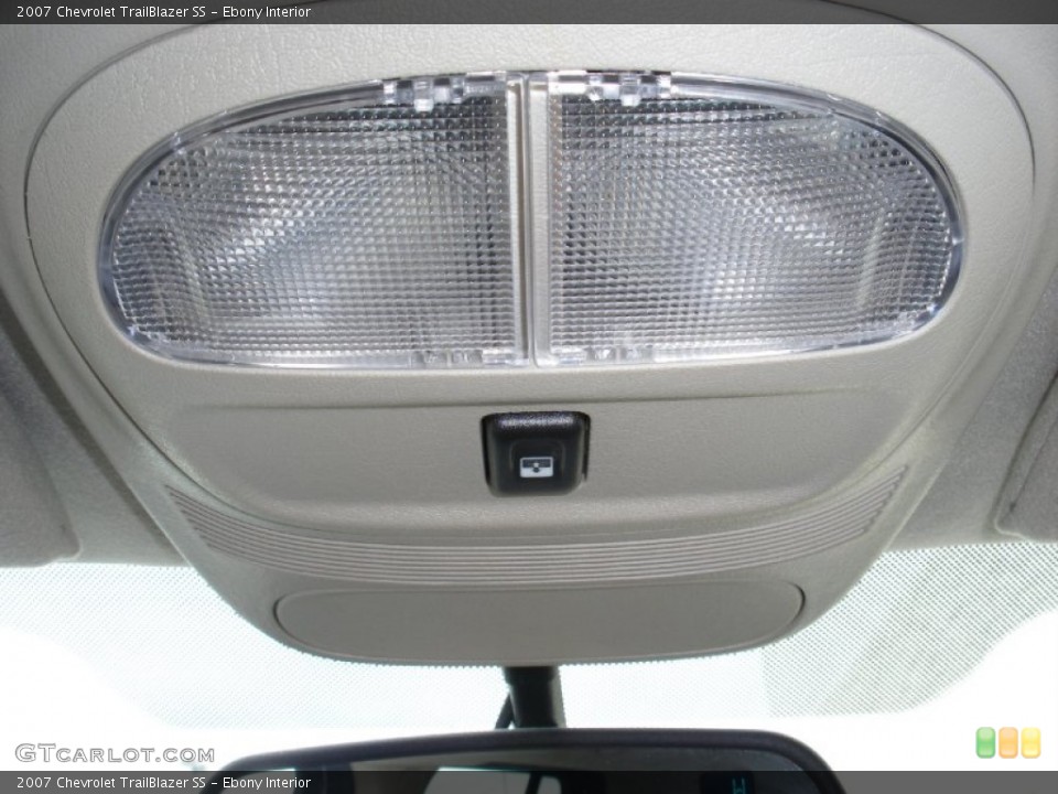 Ebony Interior Controls for the 2007 Chevrolet TrailBlazer SS #58008206