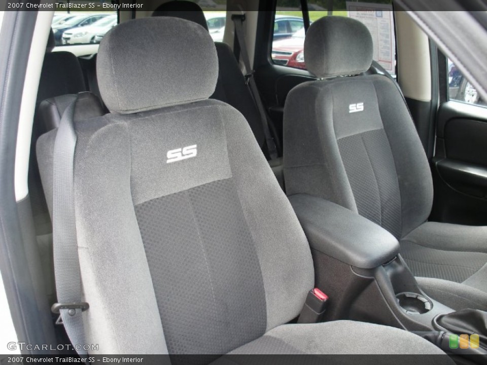 Ebony Interior Photo for the 2007 Chevrolet TrailBlazer SS #58008239