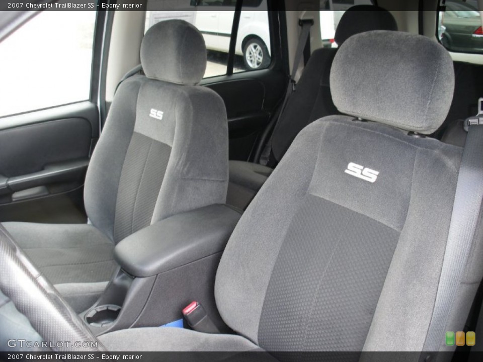 Ebony Interior Photo for the 2007 Chevrolet TrailBlazer SS #58008254