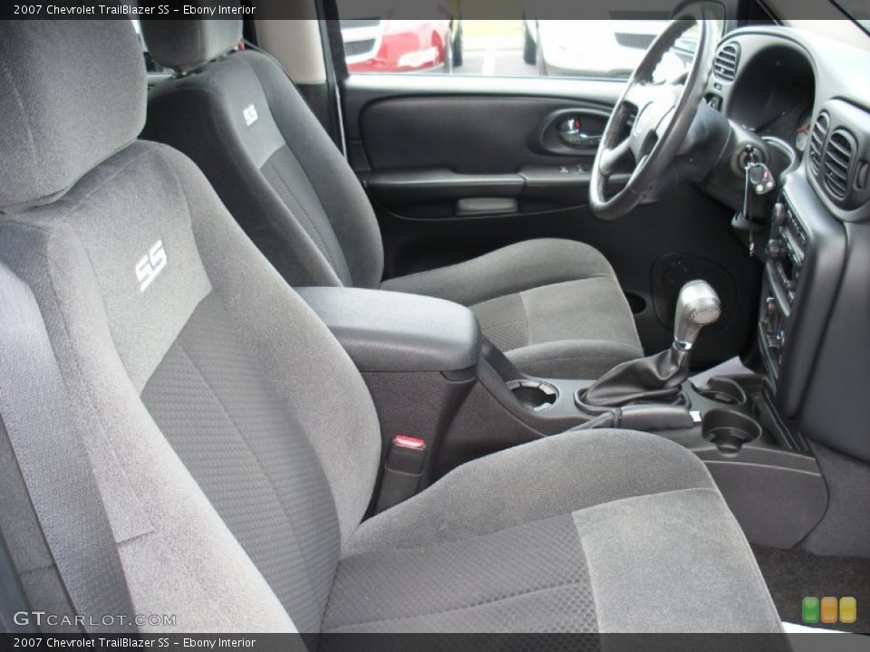 Ebony Interior Photo for the 2007 Chevrolet TrailBlazer SS #58008272
