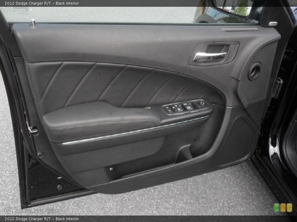 Black Interior Door Panel for the 2012 Dodge Charger R/T #58008686