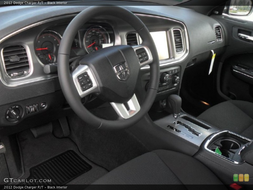 Black Interior Prime Interior for the 2012 Dodge Charger R/T #58008887