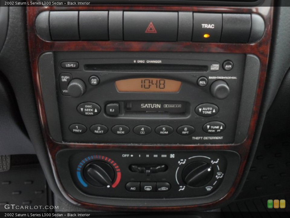 Black Interior Controls for the 2002 Saturn L Series L300 Sedan #58009304