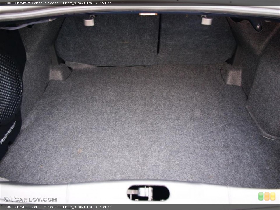 Ebony/Gray UltraLux Interior Trunk for the 2009 Chevrolet Cobalt SS Sedan #58011026