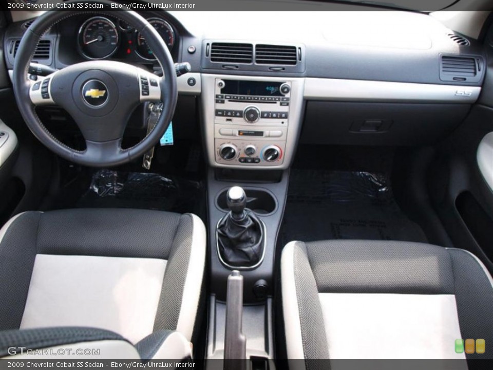 Ebony/Gray UltraLux Interior Dashboard for the 2009 Chevrolet Cobalt SS Sedan #58011074