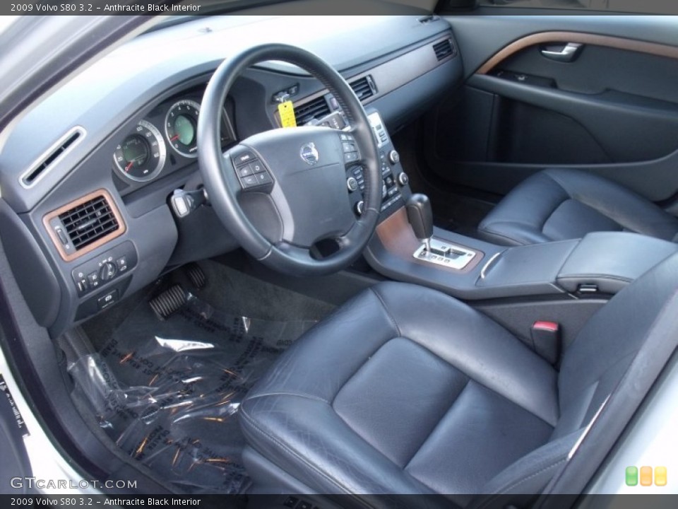 Anthracite Black Interior Photo for the 2009 Volvo S80 3.2 #58012172