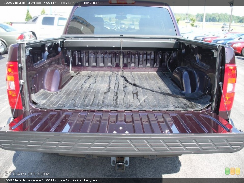Ebony Interior Trunk for the 2008 Chevrolet Silverado 1500 LTZ Crew Cab 4x4 #58013102