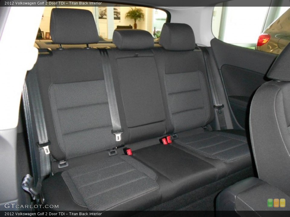Titan Black Interior Photo for the 2012 Volkswagen Golf 2 Door TDI #58013114