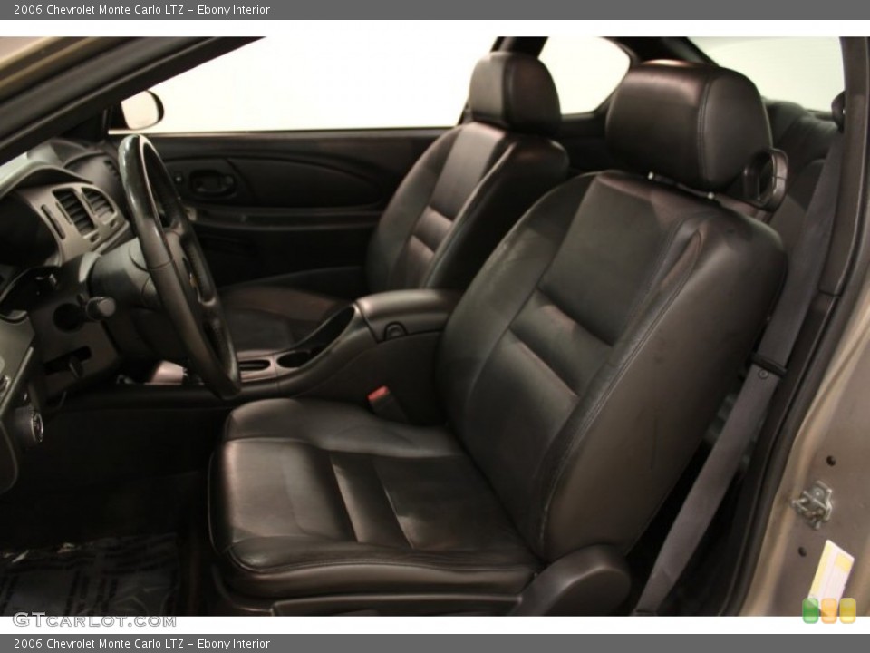 Ebony Interior Photo for the 2006 Chevrolet Monte Carlo LTZ #58013314