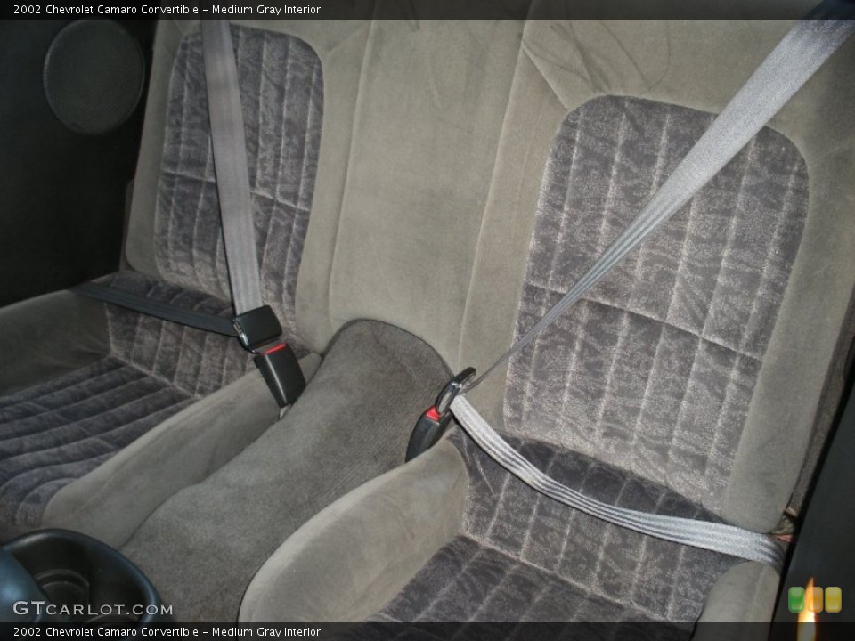 Medium Gray Interior Photo for the 2002 Chevrolet Camaro Convertible #58014752