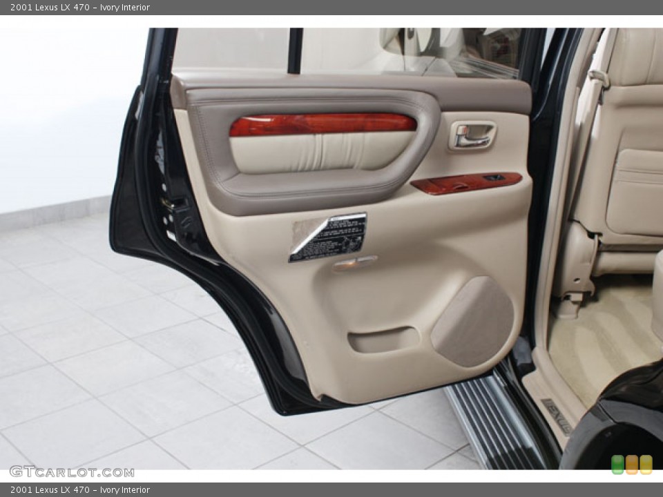 Ivory Interior Door Panel for the 2001 Lexus LX 470 #58018127