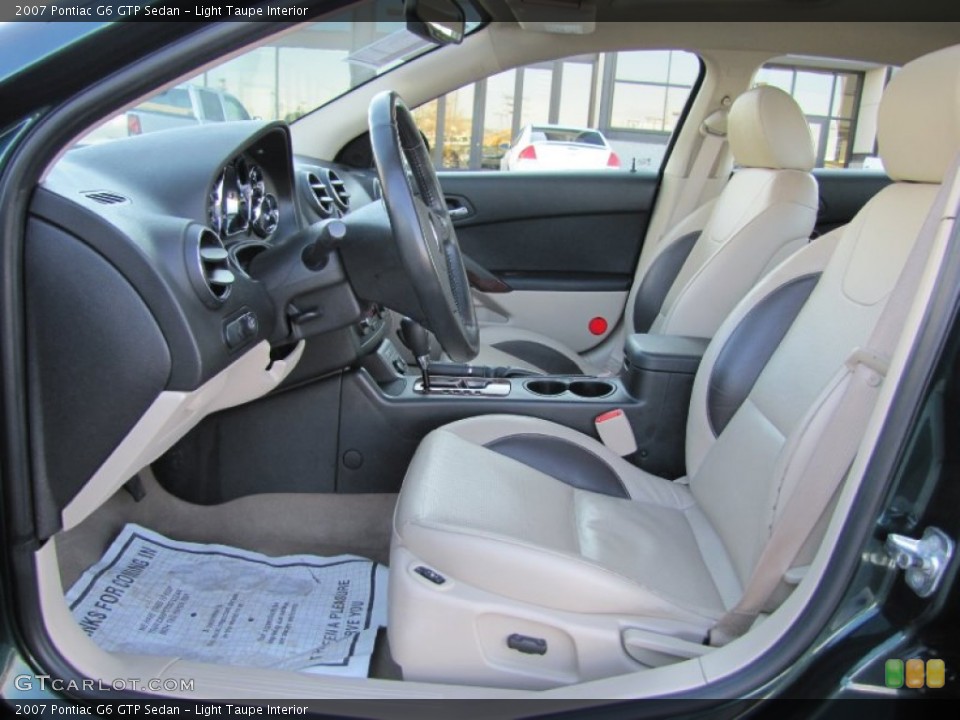 Light Taupe Interior Photo for the 2007 Pontiac G6 GTP Sedan #58018923