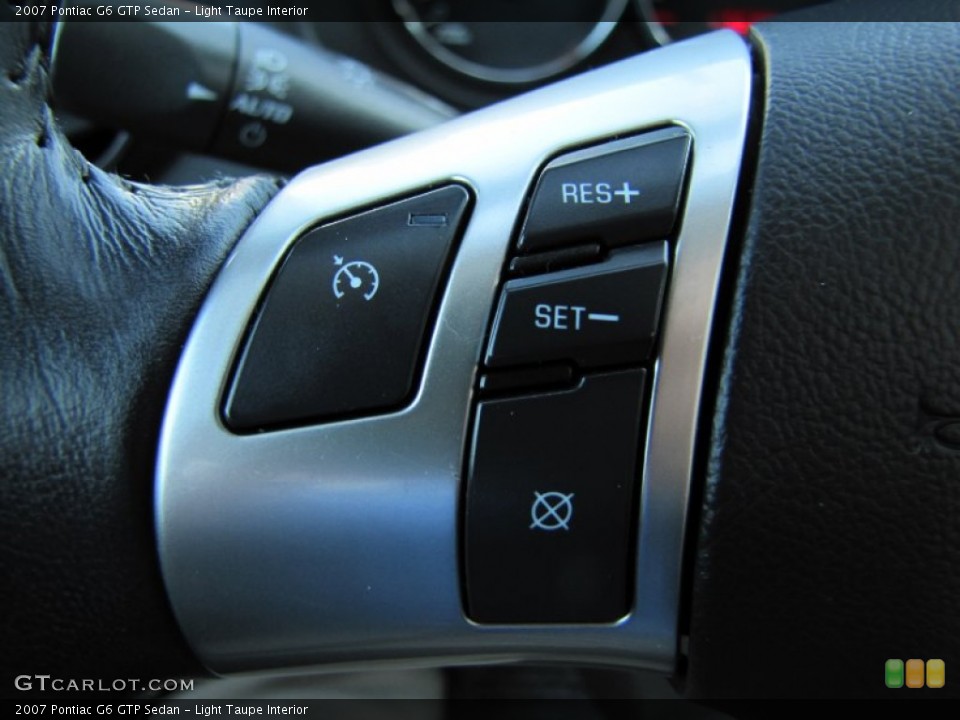 Light Taupe Interior Controls for the 2007 Pontiac G6 GTP Sedan #58018958