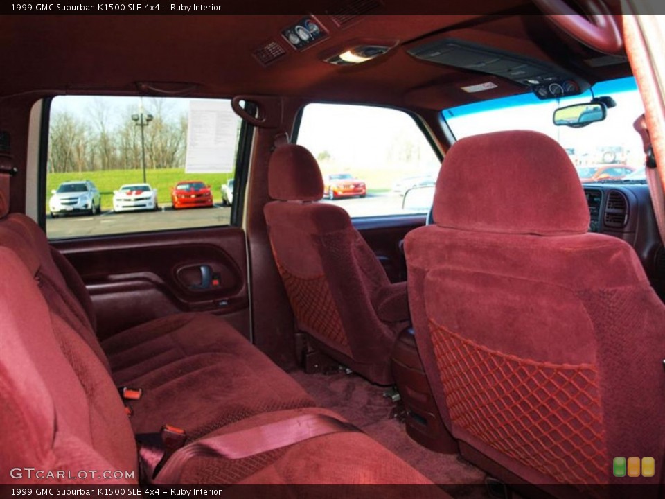 Ruby 1999 GMC Suburban Interiors