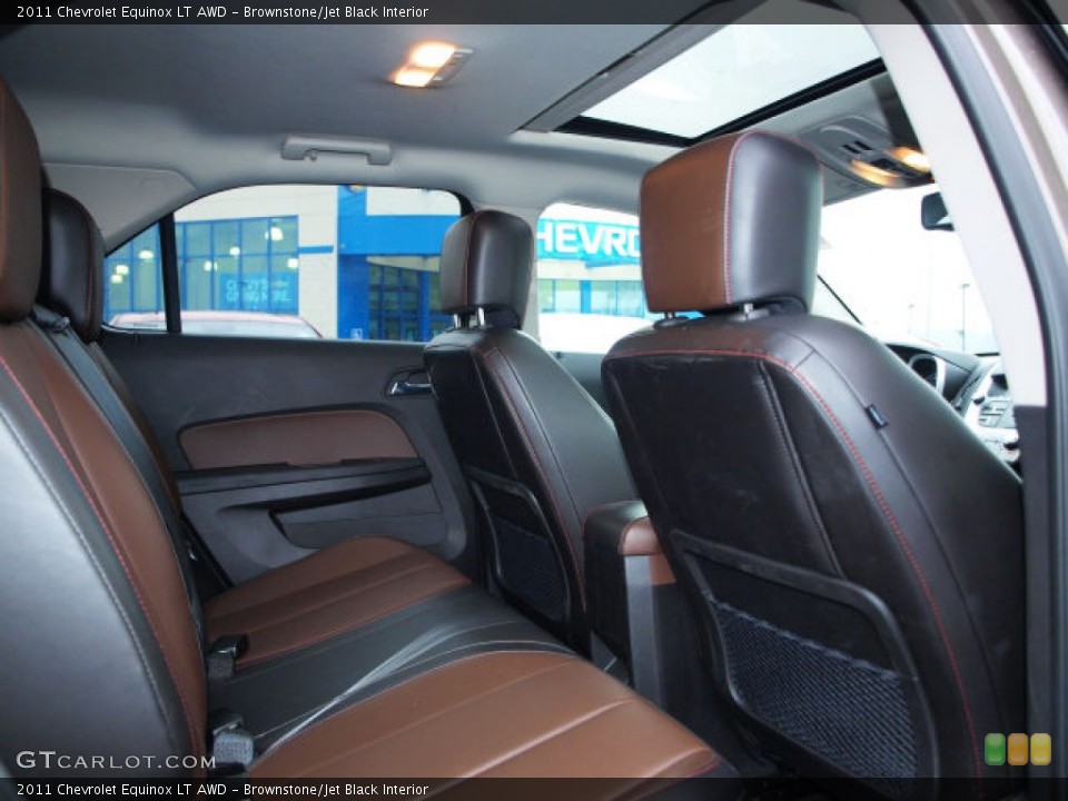 Brownstone/Jet Black Interior Photo for the 2011 Chevrolet Equinox LT AWD #58025582