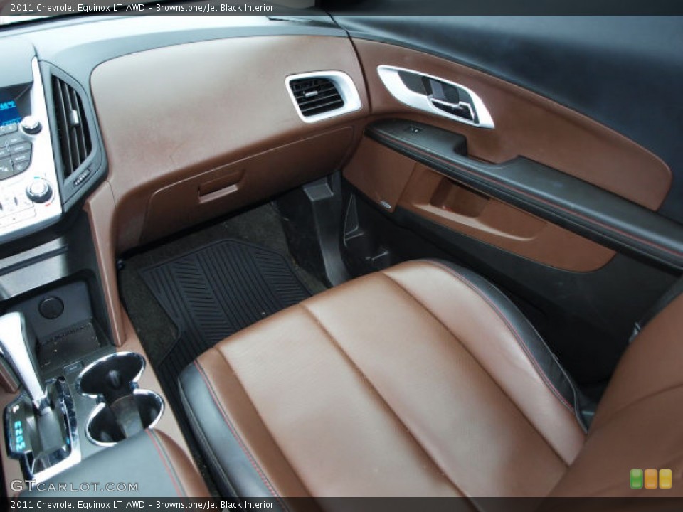 Brownstone/Jet Black Interior Photo for the 2011 Chevrolet Equinox LT AWD #58025615