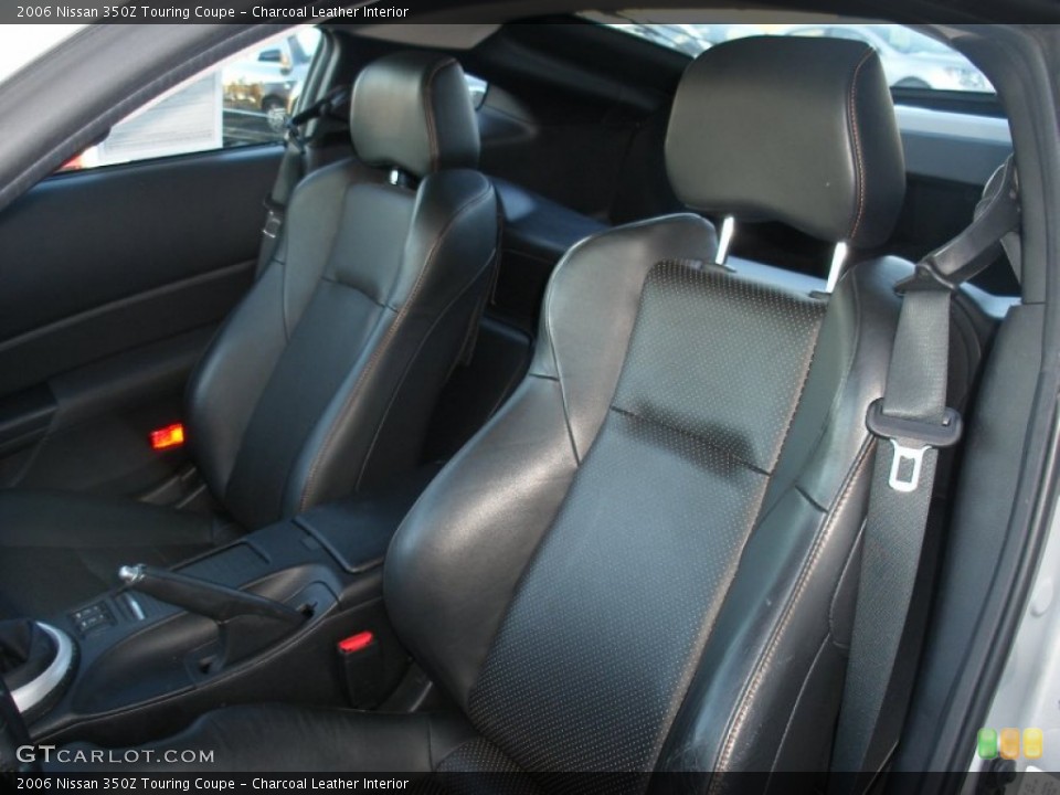 Charcoal Leather Interior Photo for the 2006 Nissan 350Z Touring Coupe #58027255