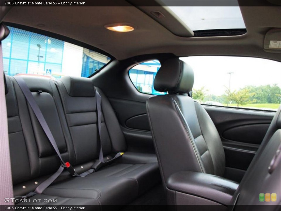 Ebony Interior Photo for the 2006 Chevrolet Monte Carlo SS #58031377