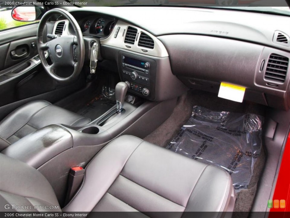 Ebony Interior Dashboard for the 2006 Chevrolet Monte Carlo SS #58031381