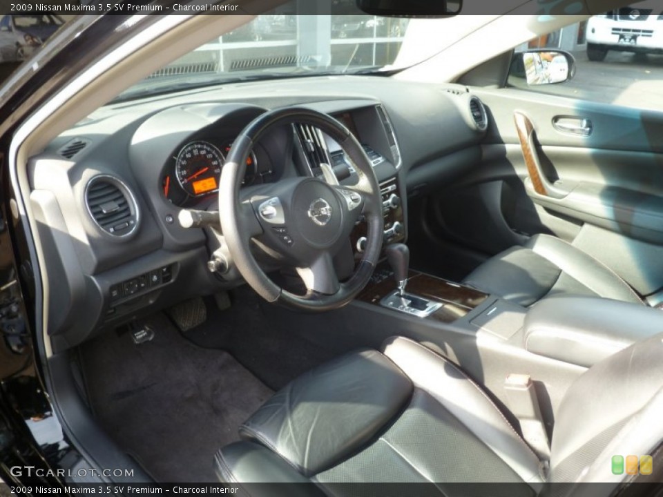 Charcoal Interior Photo for the 2009 Nissan Maxima 3.5 SV Premium #58031699