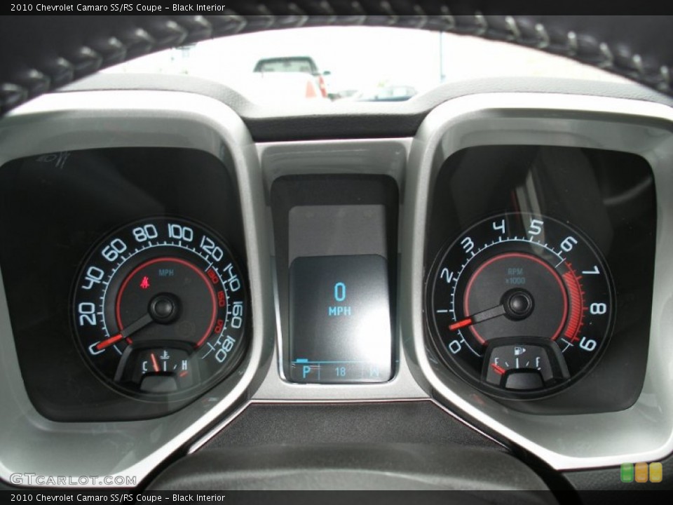 Black Interior Gauges for the 2010 Chevrolet Camaro SS/RS Coupe #58037391