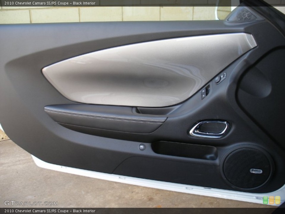 Black Interior Door Panel for the 2010 Chevrolet Camaro SS/RS Coupe #58038459