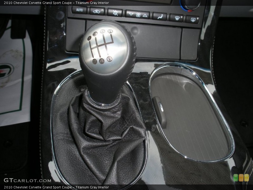 Titanium Gray Interior Transmission for the 2010 Chevrolet Corvette Grand Sport Coupe #58039422