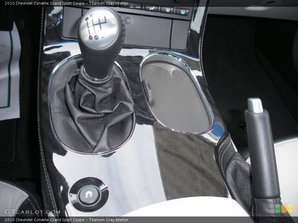 Titanium Gray Interior Transmission for the 2010 Chevrolet Corvette Grand Sport Coupe #58039428