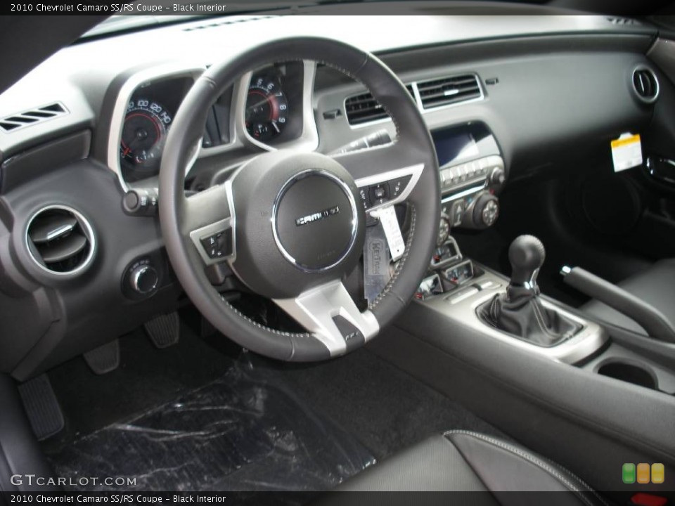 Black Interior Dashboard for the 2010 Chevrolet Camaro SS/RS Coupe #58040245