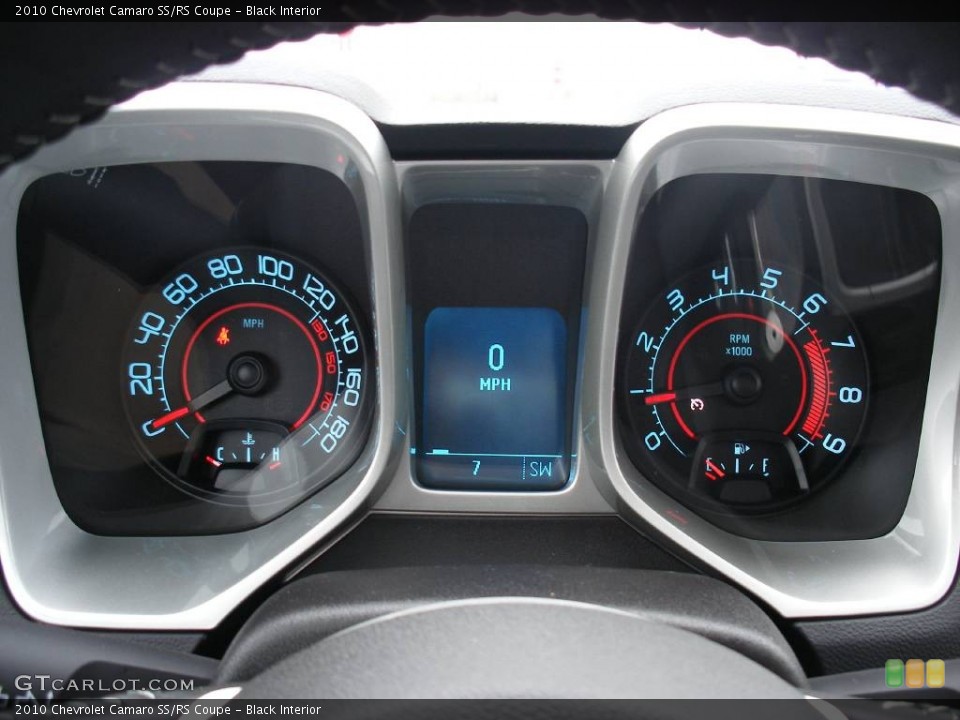 Black Interior Gauges for the 2010 Chevrolet Camaro SS/RS Coupe #58040929