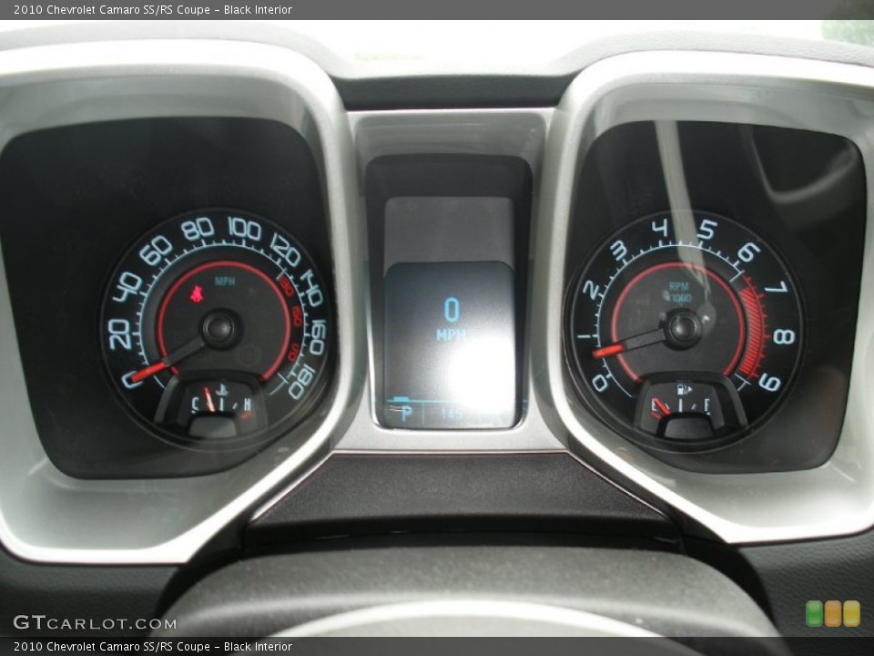 Black Interior Gauges for the 2010 Chevrolet Camaro SS/RS Coupe #58041154