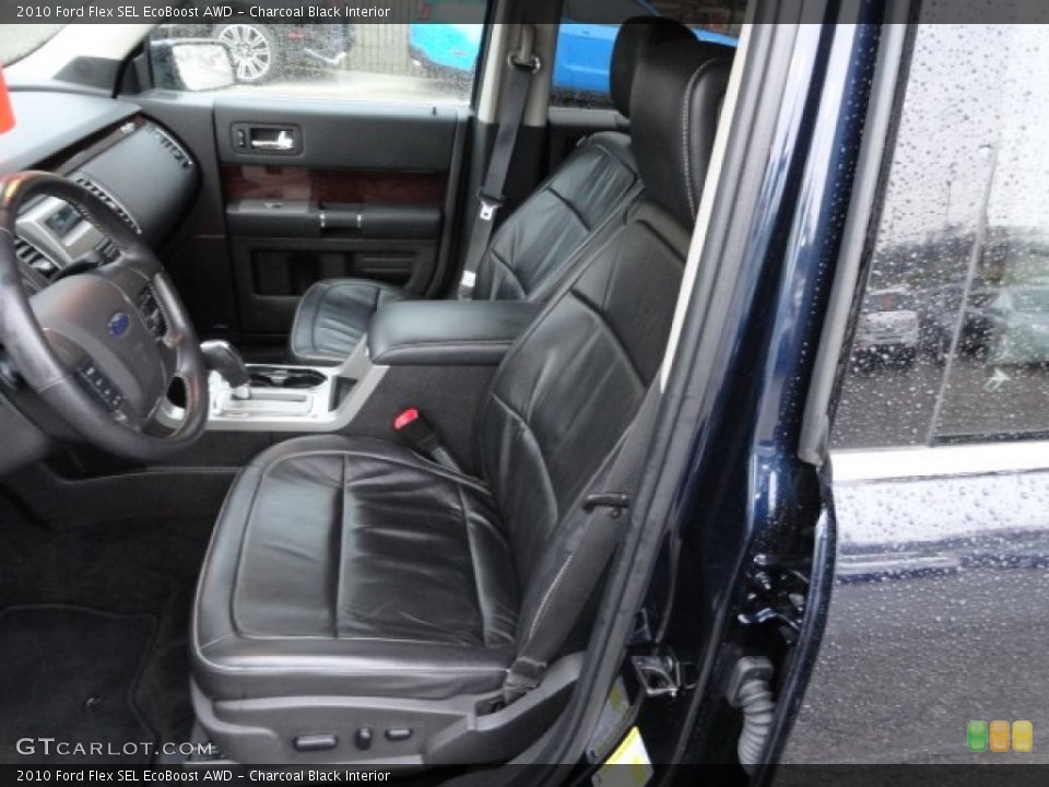 Charcoal Black Interior Photo for the 2010 Ford Flex SEL EcoBoost AWD #58041959