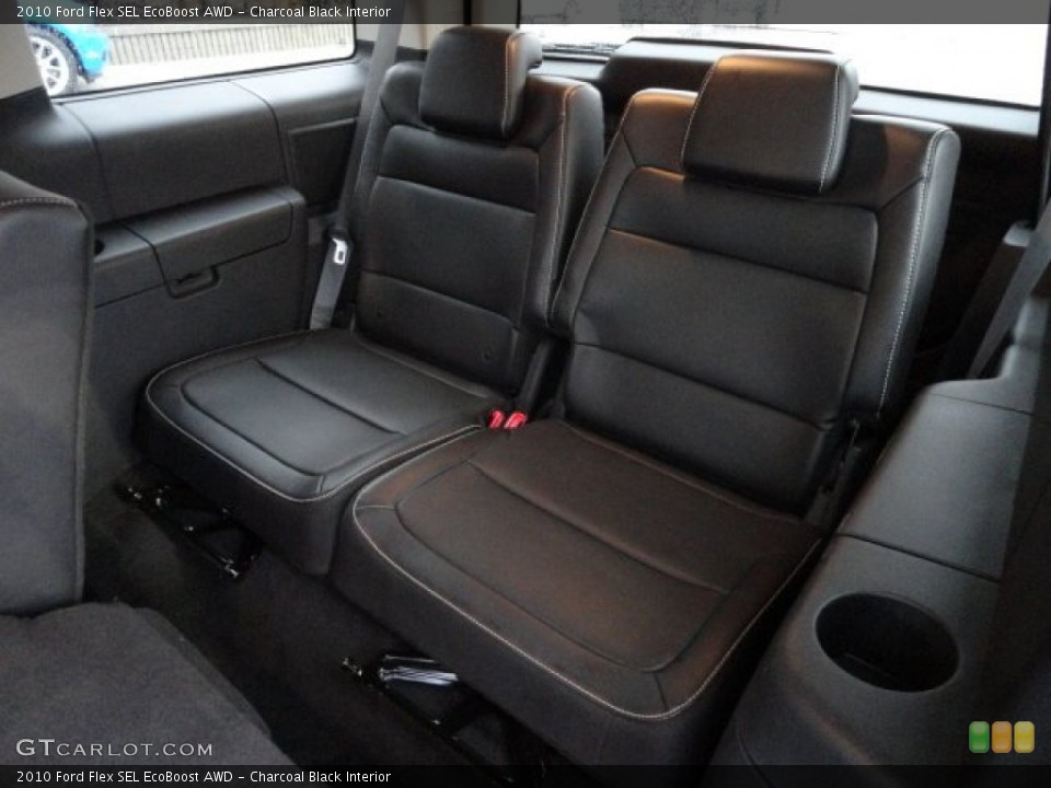 Charcoal Black Interior Photo for the 2010 Ford Flex SEL EcoBoost AWD #58041980