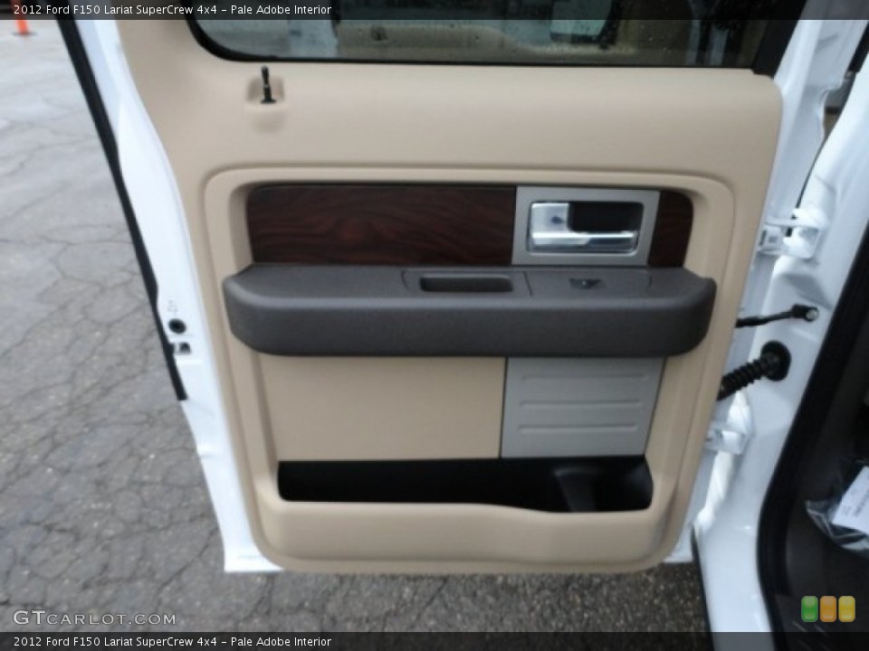 Pale Adobe Interior Door Panel for the 2012 Ford F150 Lariat SuperCrew 4x4 #58042510