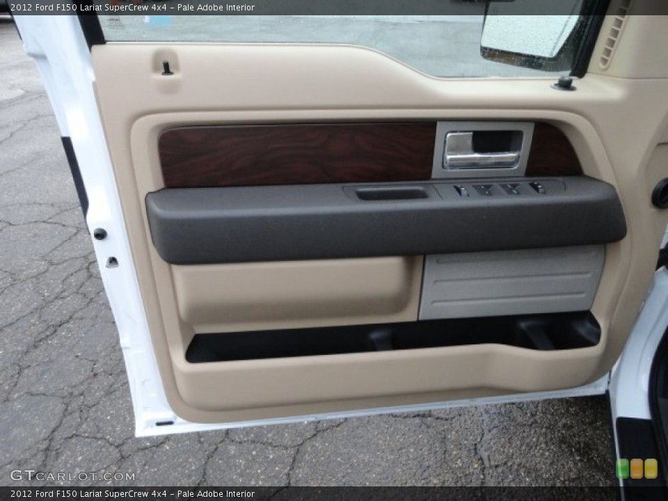 Pale Adobe Interior Door Panel for the 2012 Ford F150 Lariat SuperCrew 4x4 #58042522