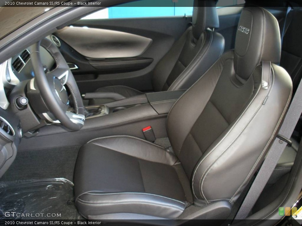 Black Interior Photo for the 2010 Chevrolet Camaro SS/RS Coupe #58044188