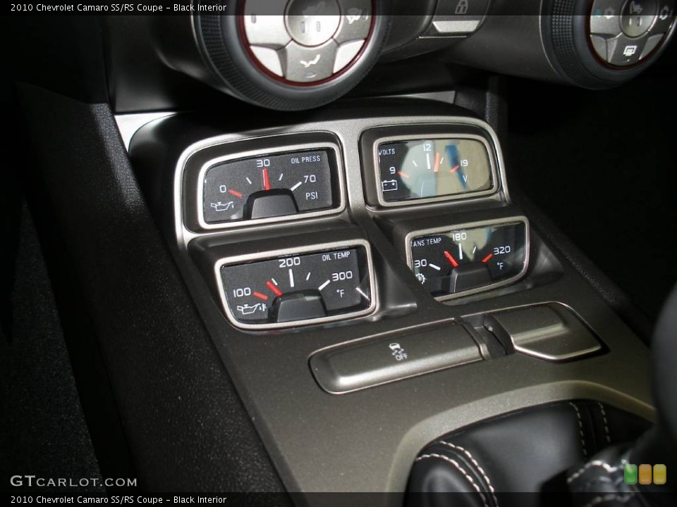 Black Interior Gauges for the 2010 Chevrolet Camaro SS/RS Coupe #58048263
