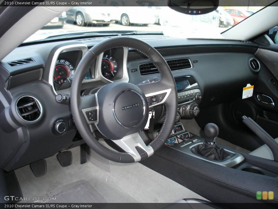 Gray Interior Prime Interior for the 2010 Chevrolet Camaro SS/RS Coupe #58048610