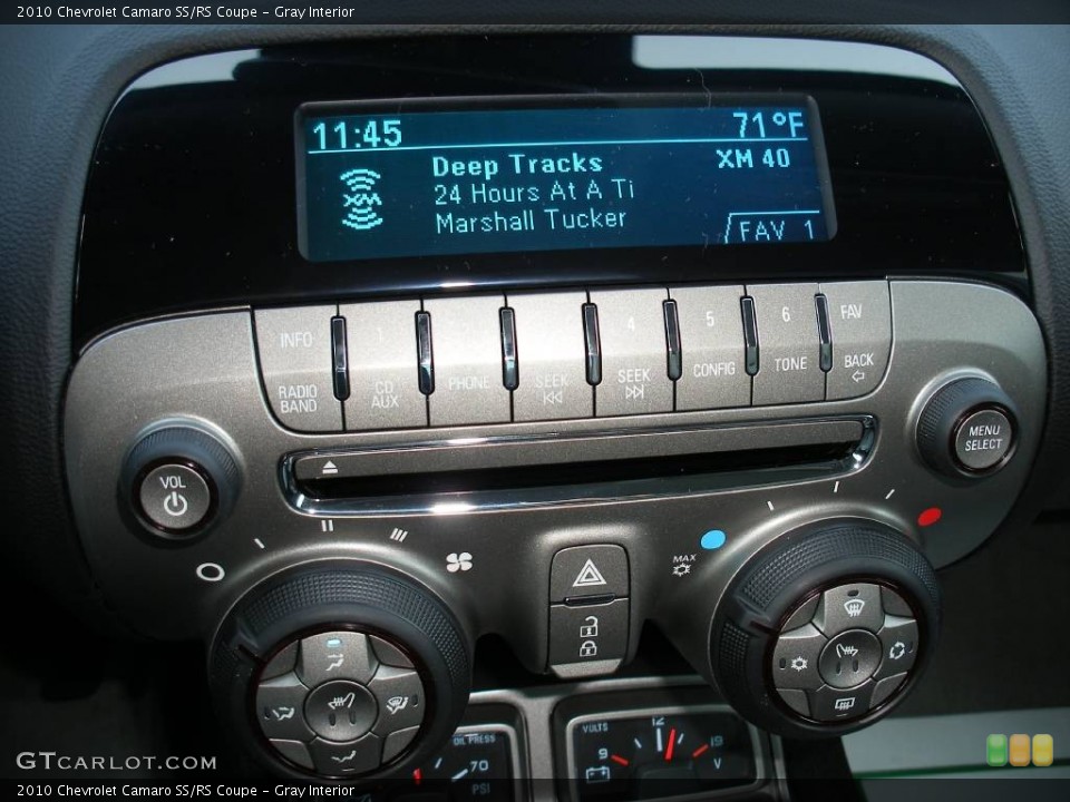Gray Interior Audio System for the 2010 Chevrolet Camaro SS/RS Coupe #58048640