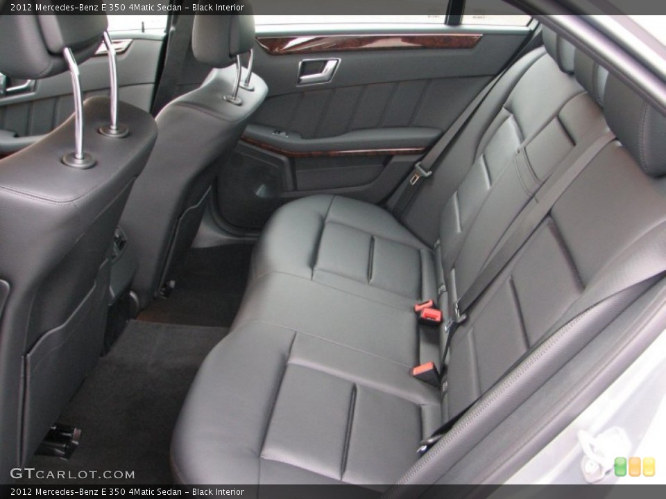 Black Interior Photo for the 2012 Mercedes-Benz E 350 4Matic Sedan #58049433