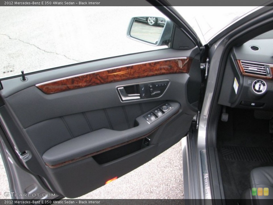 Black Interior Door Panel for the 2012 Mercedes-Benz E 350 4Matic Sedan #58049446