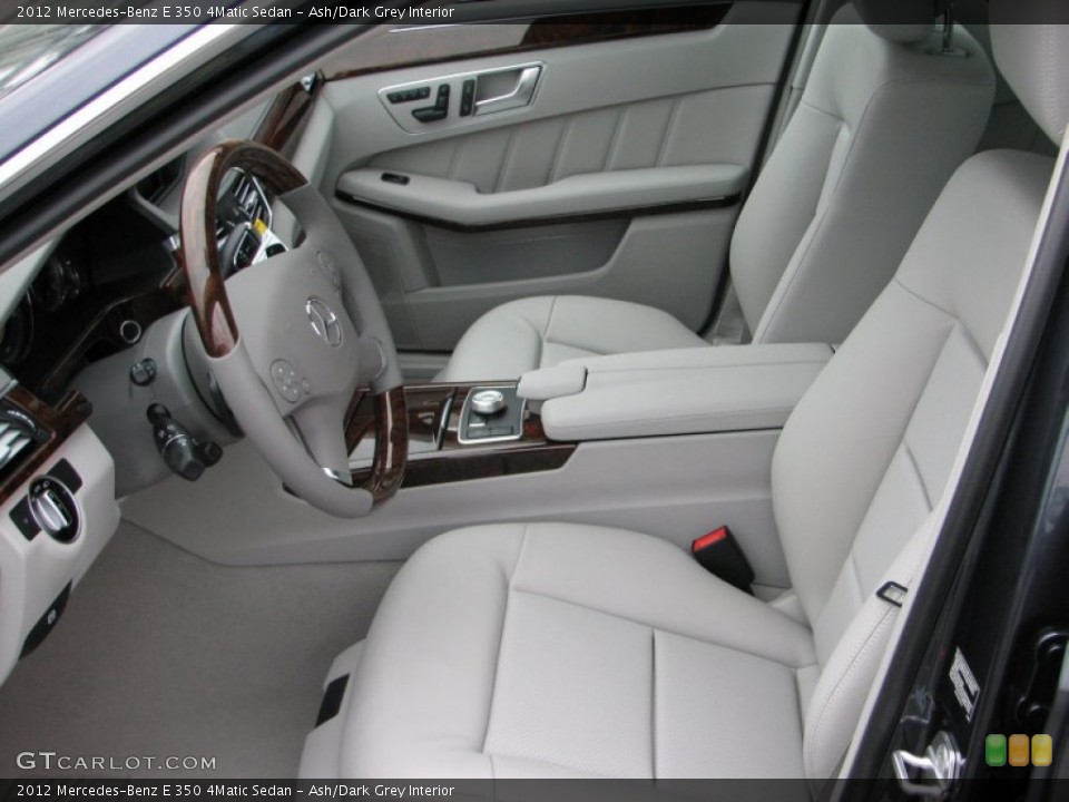 Ash/Dark Grey Interior Photo for the 2012 Mercedes-Benz E 350 4Matic Sedan #58049568