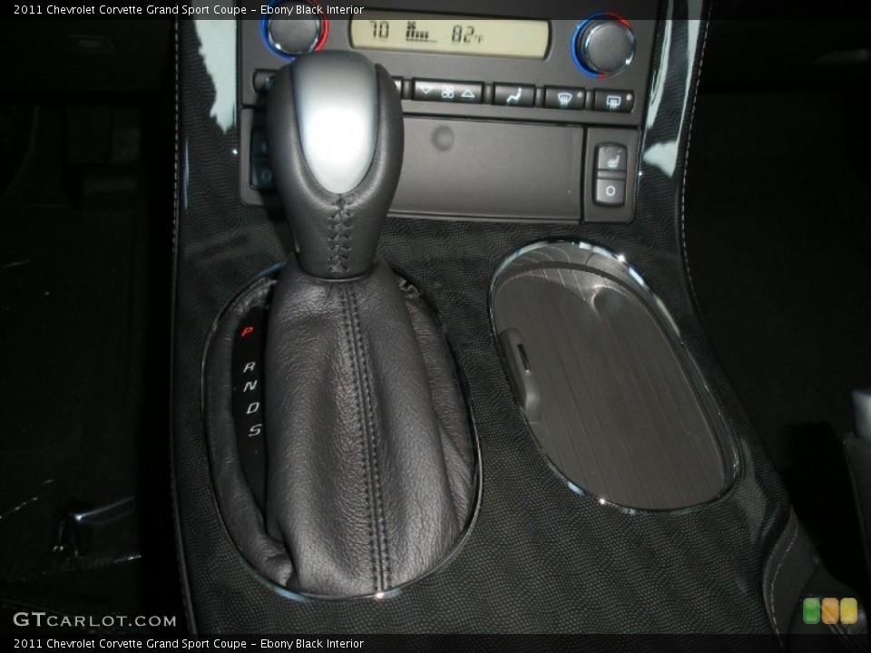 Ebony Black Interior Transmission for the 2011 Chevrolet Corvette Grand Sport Coupe #58050947