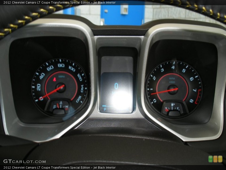 Jet Black Interior Gauges for the 2012 Chevrolet Camaro LT Coupe Transformers Special Edition #58052450
