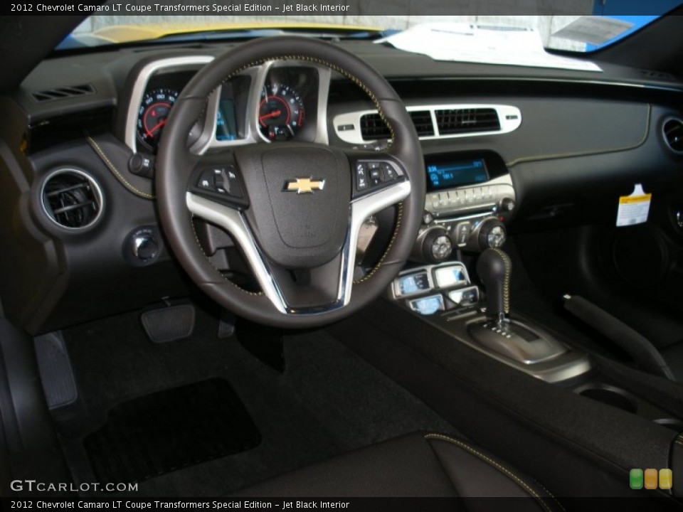 Jet Black Interior Dashboard for the 2012 Chevrolet Camaro LT Coupe Transformers Special Edition #58052459