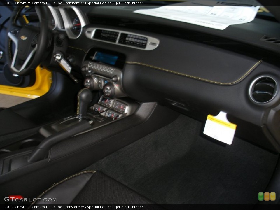 Jet Black Interior Dashboard for the 2012 Chevrolet Camaro LT Coupe Transformers Special Edition #58052466